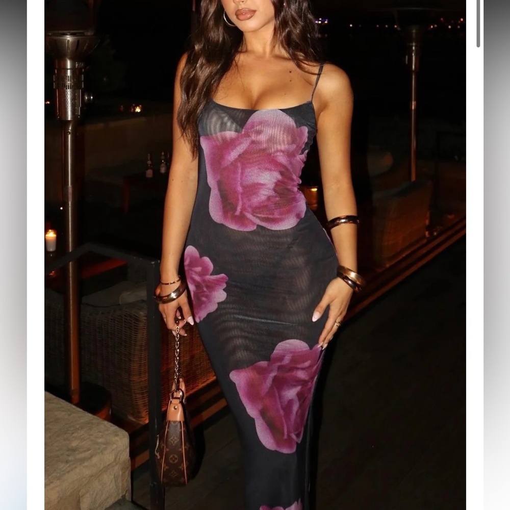 WHITEFOX THINGS I SHOULD HAVE SAID MAXI DRESS
